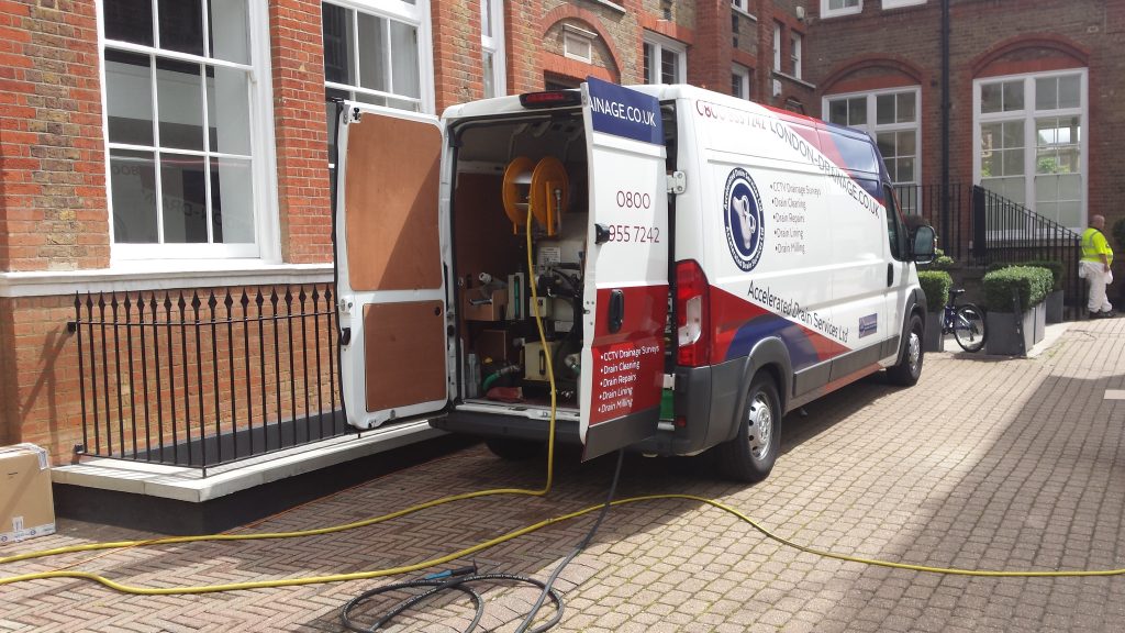 High Pressure Water Jetting - London Drainage