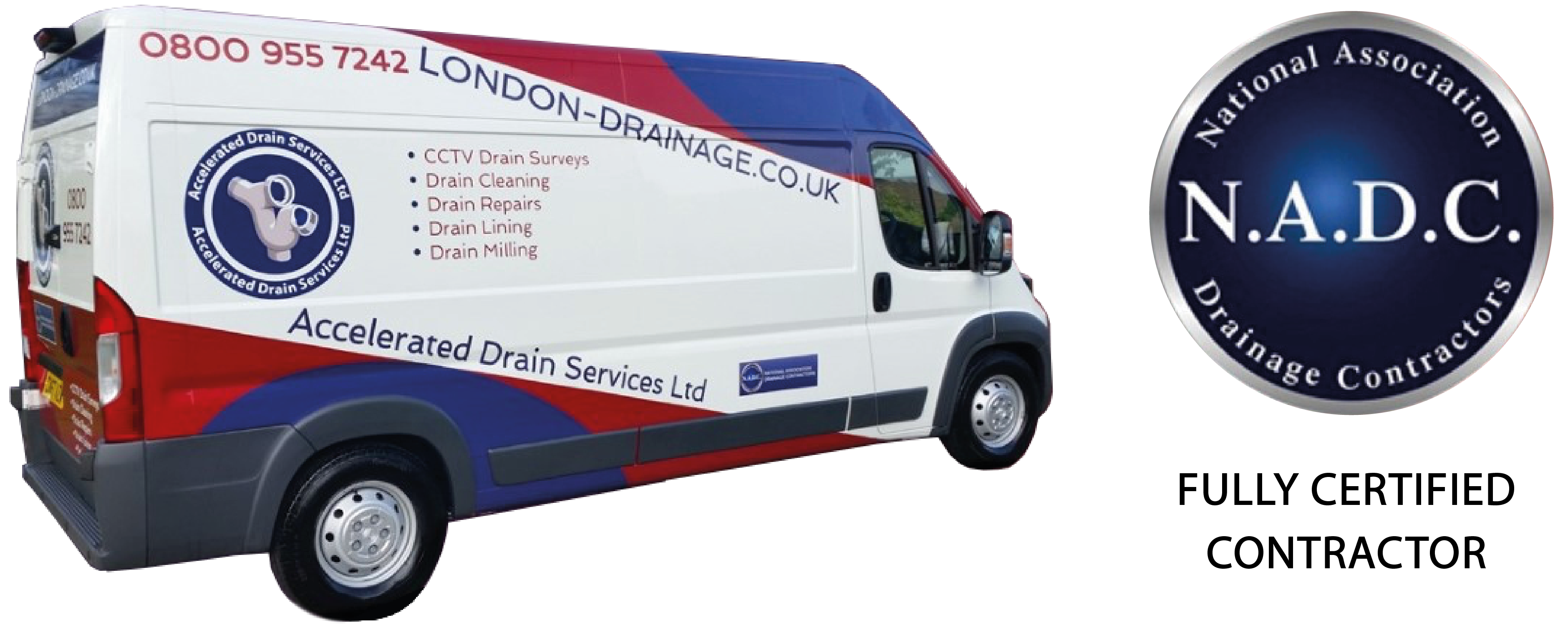 London Drainage Services - Fully Certified Contractors.